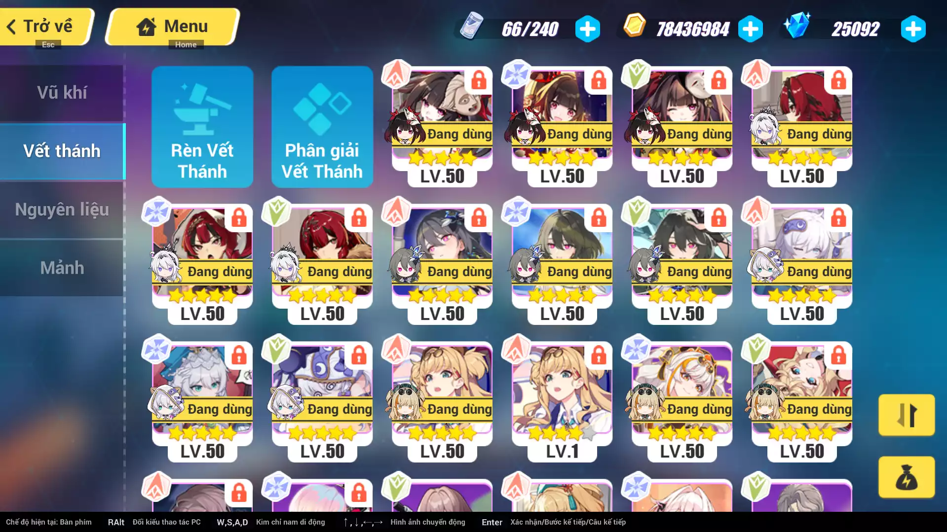 Ảnh acc khu ex full valk p2 full ctv dư 25k cystal roll em sau